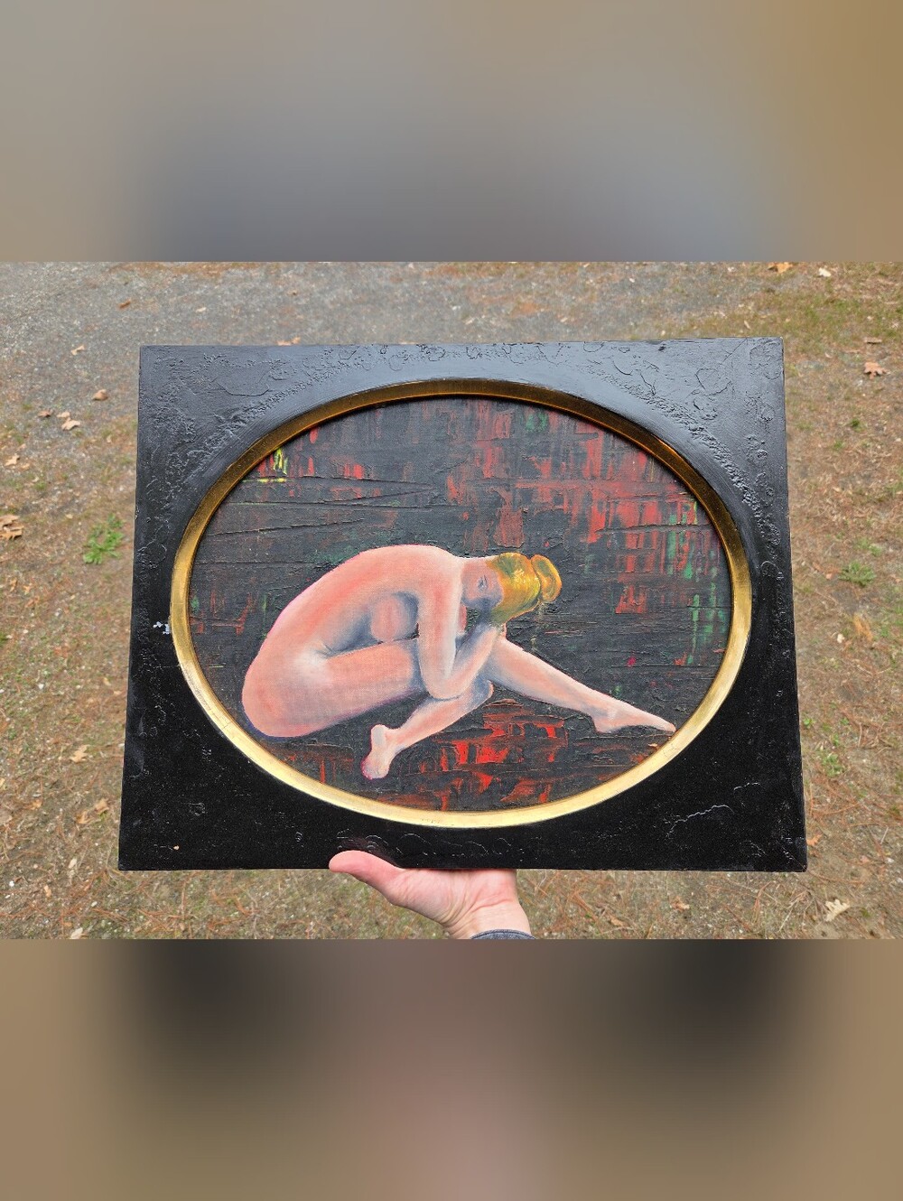 Vintage "Hope" Pose Painting